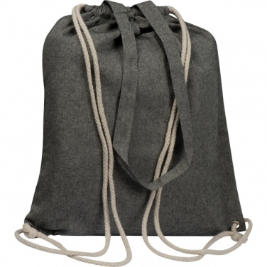 Logotrade corporate gift image of: Recycled cotton bag ADDISON