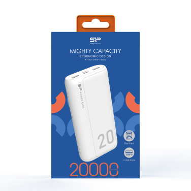 Logo trade promotional products image of: Power bank Silicon Power GS15 20000 mAh