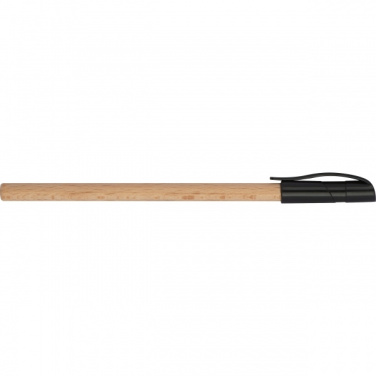 Logotrade corporate gift image of: Wooden ballpen PALMDALE