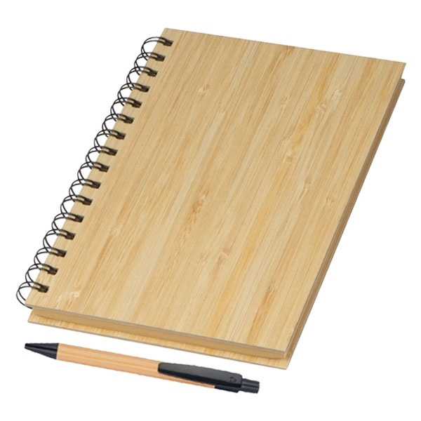 Logo trade business gifts image of: A5 notebook PISA