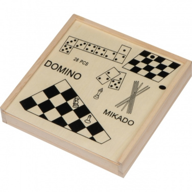 Logotrade corporate gifts photo of: Wooden game collection RIGA