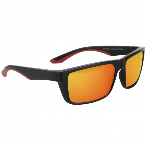 Logo trade promotional products picture of: Sunglasses IRAVADI Schwarzwolf