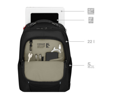 Logo trade promotional items image of: Backpack Wenger Altair 15,6''
