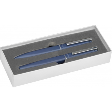 Logo trade promotional items picture of: Writing set soft touch SAINTE MAXIME MoLu
