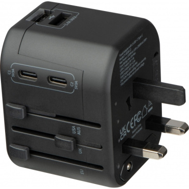 Logotrade advertising product image of: Travel Adapter Maracena