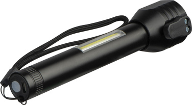 Logo trade promotional gifts image of: Rechargeable flashlight Trent