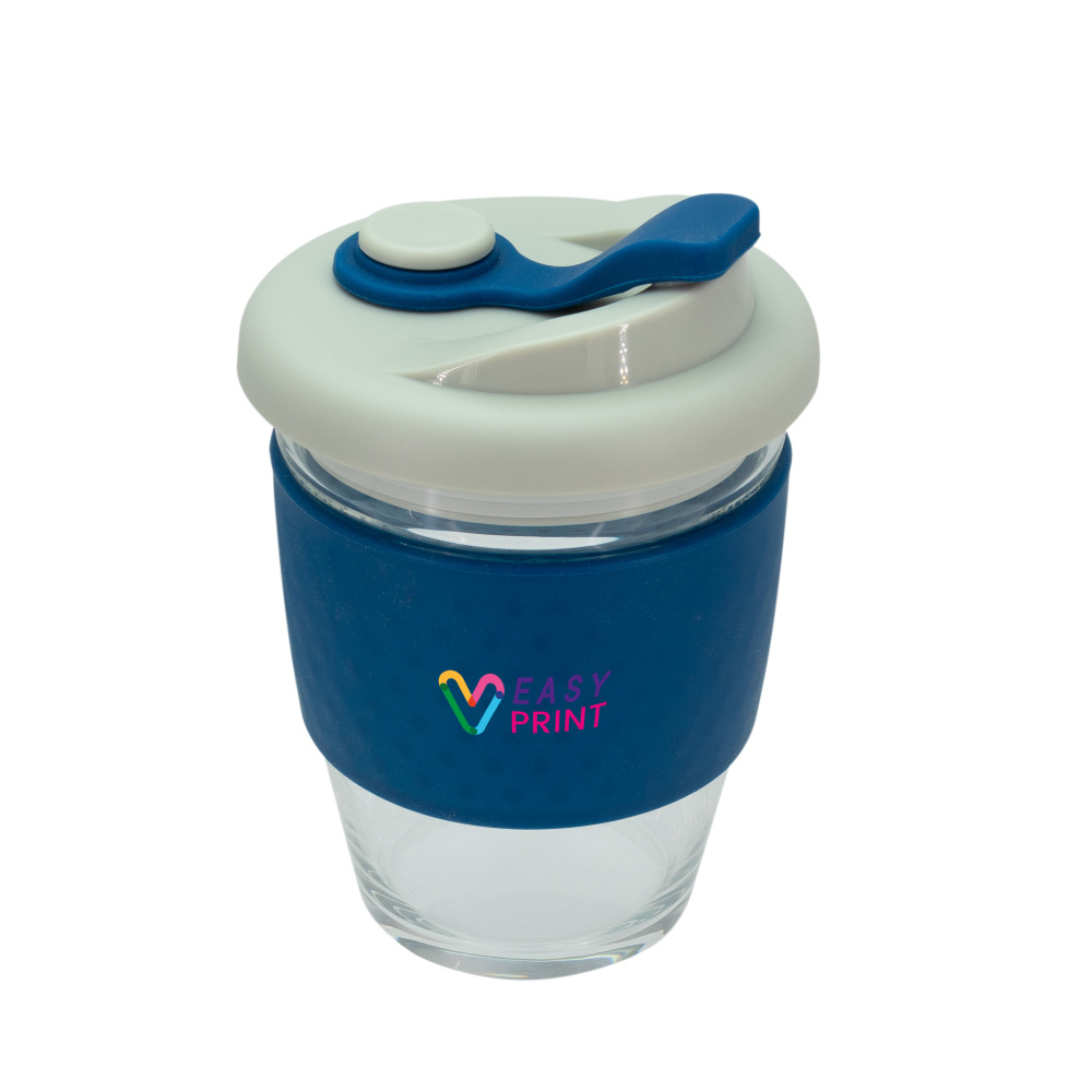 Logotrade advertising product image of: Glass coffee cup 340 ml