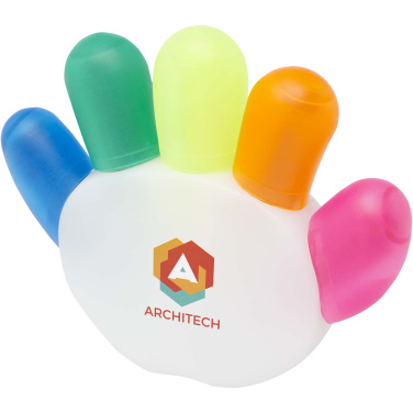 Logotrade promotional merchandise picture of: Patina 5-colour highlighter