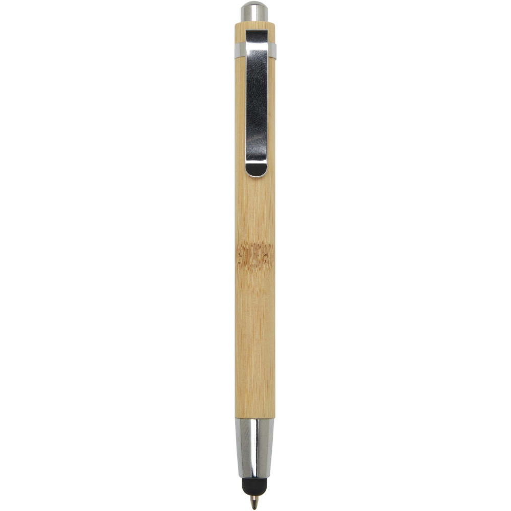 Logo trade promotional items picture of: Elm bamboo ballpoint pen