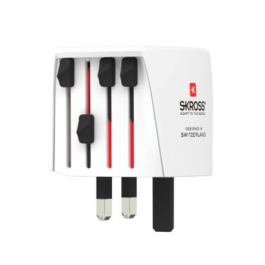 Logo trade promotional gift photo of: SKROSS World Travel Adapter MUV Micro