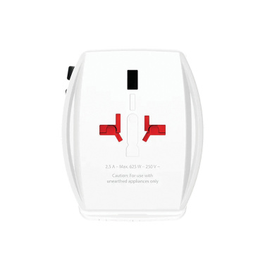 Logo trade promotional giveaways picture of: SKROSS World Travel Adapter MUV 65W PD with USB C Cable
