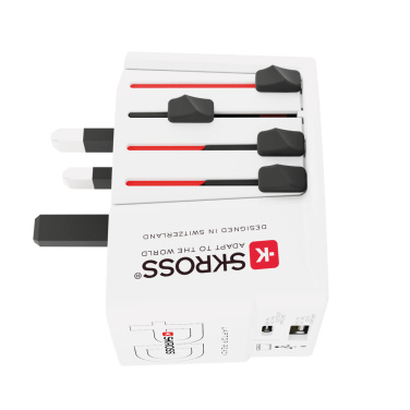 Logotrade promotional gifts photo of: SKROSS World Travel Adapter MUV 65W PD with USB C Cable