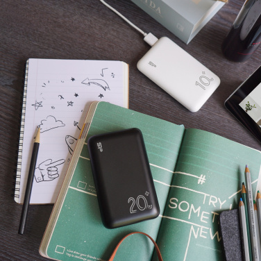 Logo trade corporate gifts picture of: Power bank Silicon Power QS58 20000 mAh