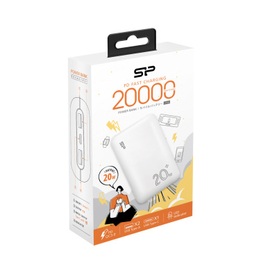 Logo trade promotional merchandise picture of: Power bank Silicon Power QS58 20000 mAh