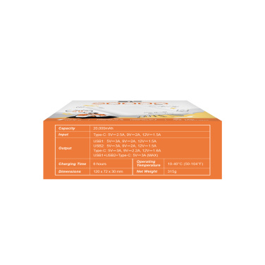 Logo trade promotional merchandise picture of: Power bank Silicon Power QS58 20000 mAh