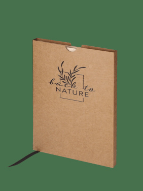 Logotrade promotional giveaways photo of: Recycled Tea Notebook 209734000