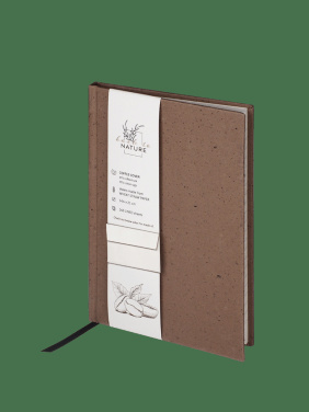 Logotrade promotional giveaways photo of: Recycled Coffee Notebook 209733900