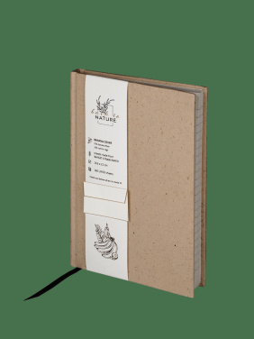 Logo trade corporate gifts picture of: Recycled Banana Notebook 209734200