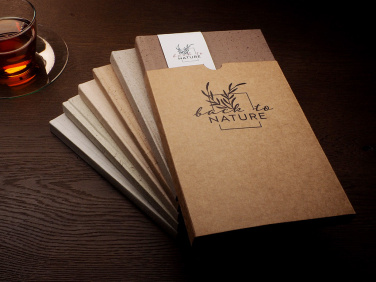 Logo trade promotional merchandise image of: Recycled Elephant Poo Notebook 209734400