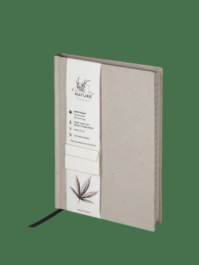 Logo trade promotional giveaways picture of: Recycled Hemp Notebook 209734300
