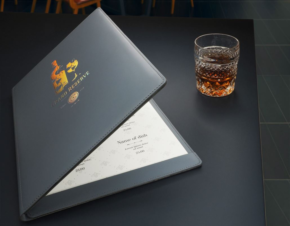 Logo trade promotional gifts picture of: Menu cover Fine Dining 1059094