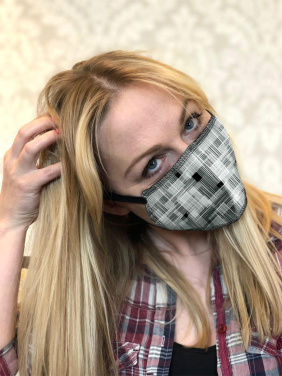 Logotrade corporate gift picture of: ZEFIR cotton face mask 1400165