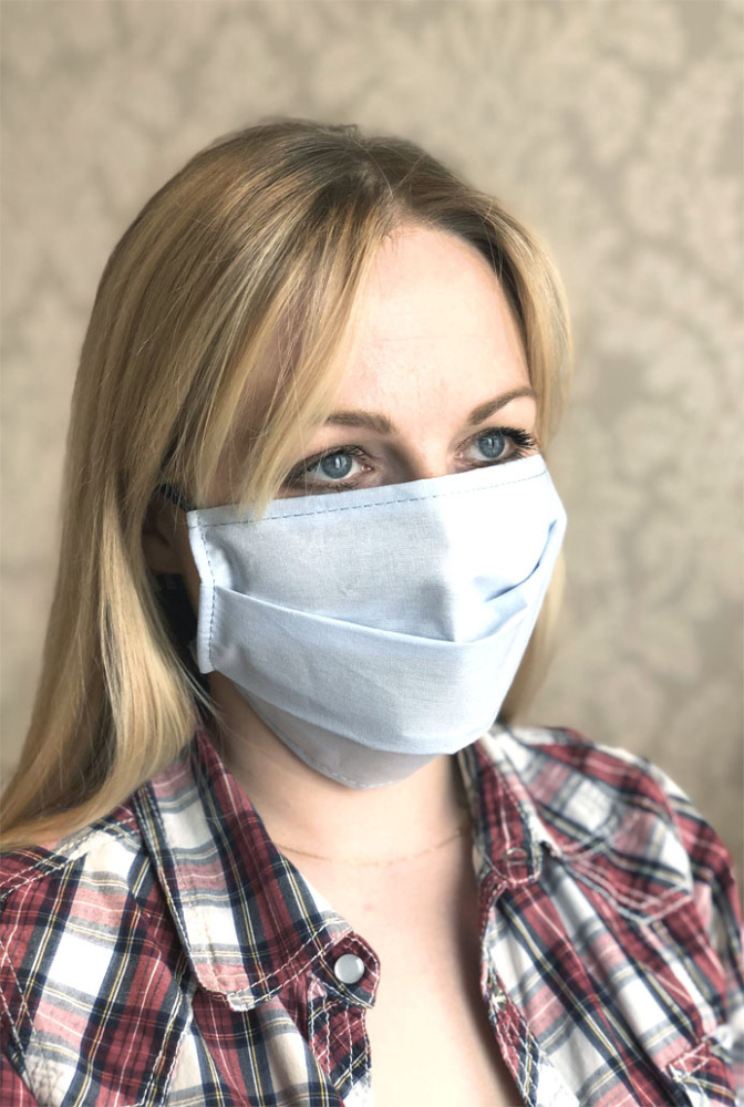 Logo trade promotional gift photo of: PEGASUS cotton face mask 1388165
