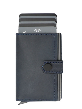 Logotrade promotional giveaway image of: RFID wallet - Hunter Leather 2109284
