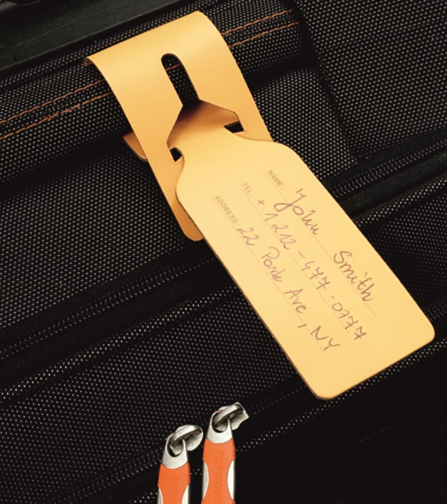 Logotrade corporate gift image of: Luggage tag 969094