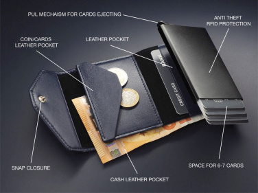 Logo trade business gift photo of: RFID wallet 1249131