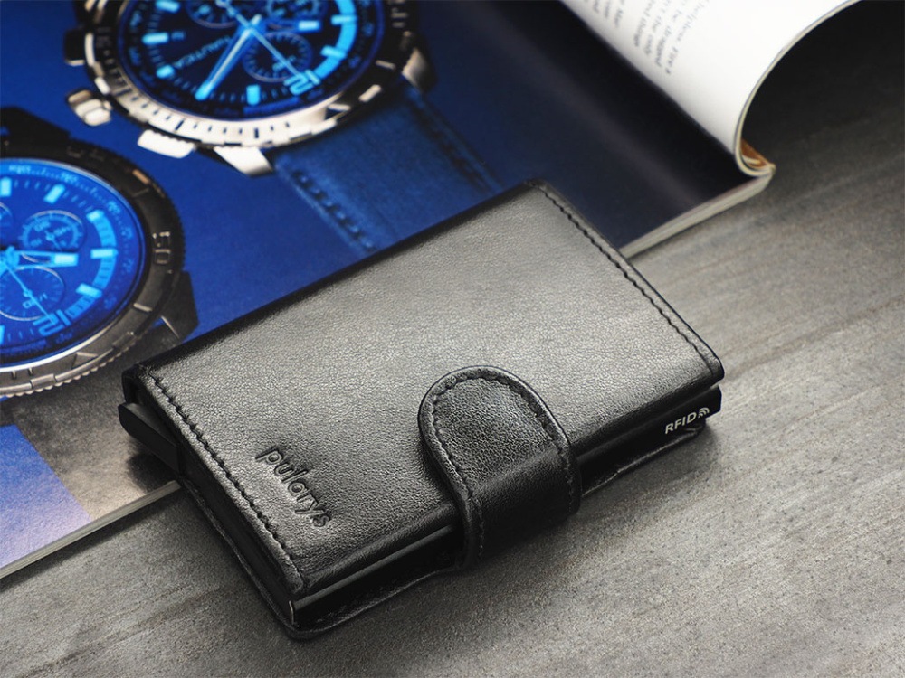Logo trade promotional products image of: RFID wallet 1225131