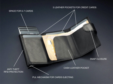 Logo trade promotional gift photo of: RFID wallet 1225131