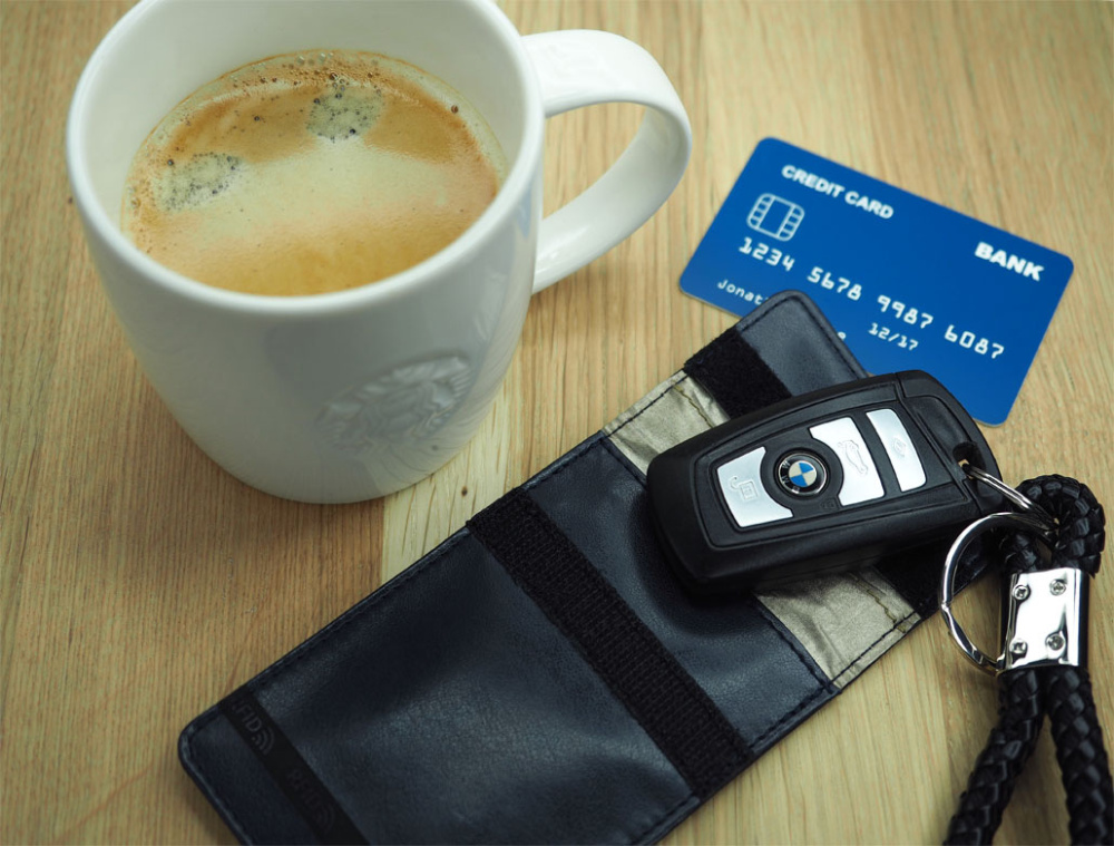 Logo trade promotional item photo of: RFID Signal Blocking case 1222119