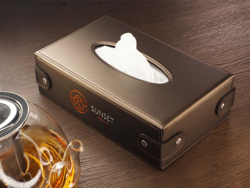 Logo trade promotional products picture of: Tissue box 1673094