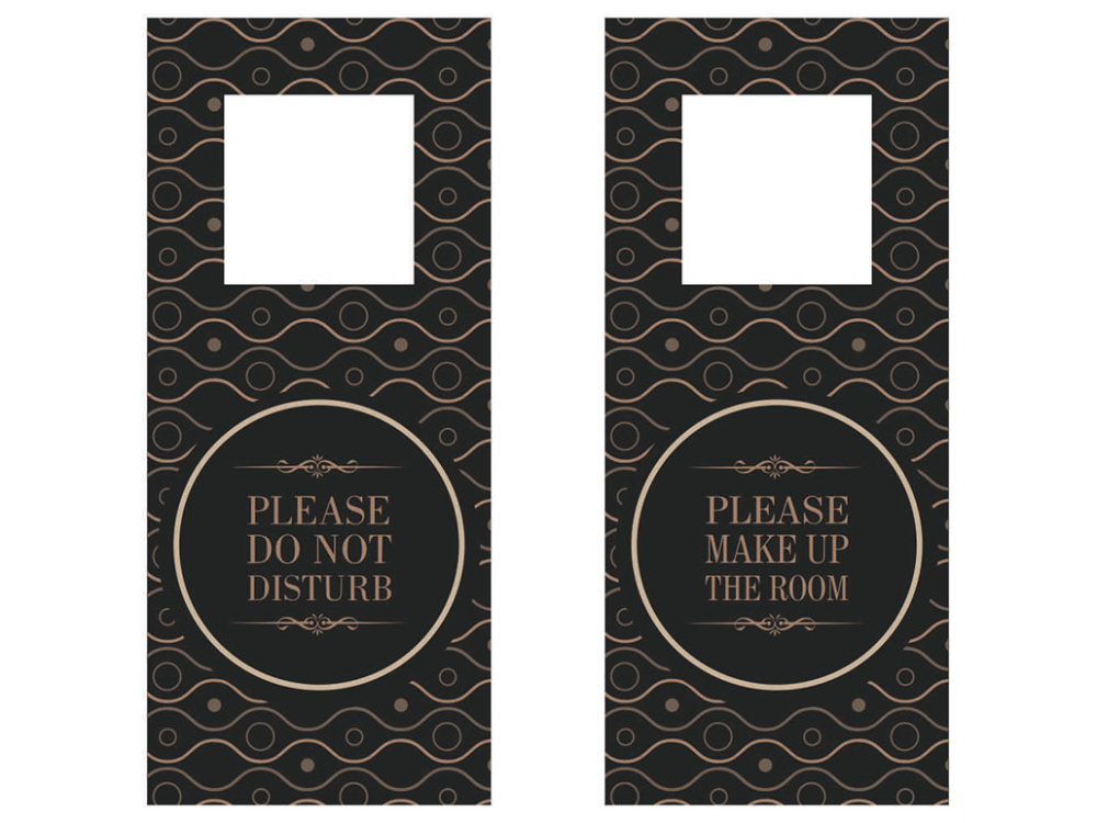 Logo trade corporate gift photo of: DND door sign 1110117