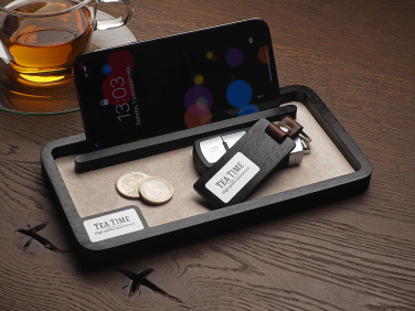 Logotrade promotional item picture of: Wooden desk organiser 1818121