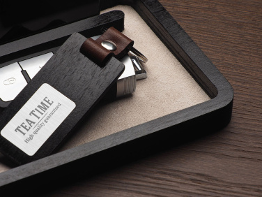 Logo trade promotional merchandise photo of: Wooden desk organiser 1818121