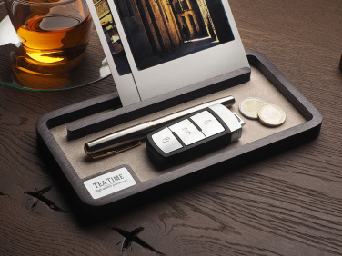 Logotrade corporate gift image of: Wooden desk organiser 1818121