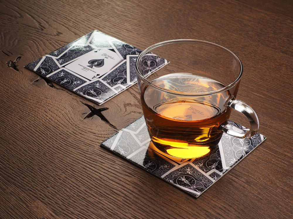 Logotrade promotional item picture of: Printed paper coaster 1838117