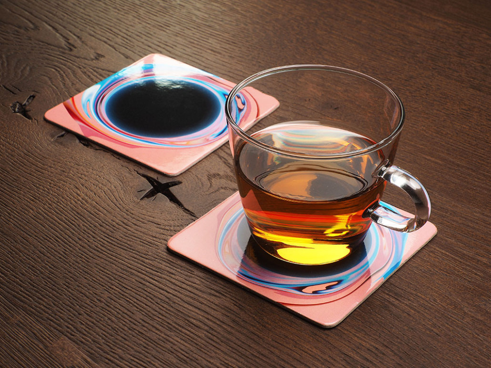 Logo trade promotional product photo of: Printed paper coaster 1839117