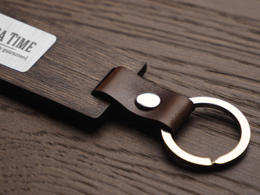Logotrade business gift image of: Wooden keyring 1853121