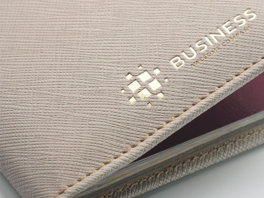 Logo trade business gift photo of: RFID passport case 1301113