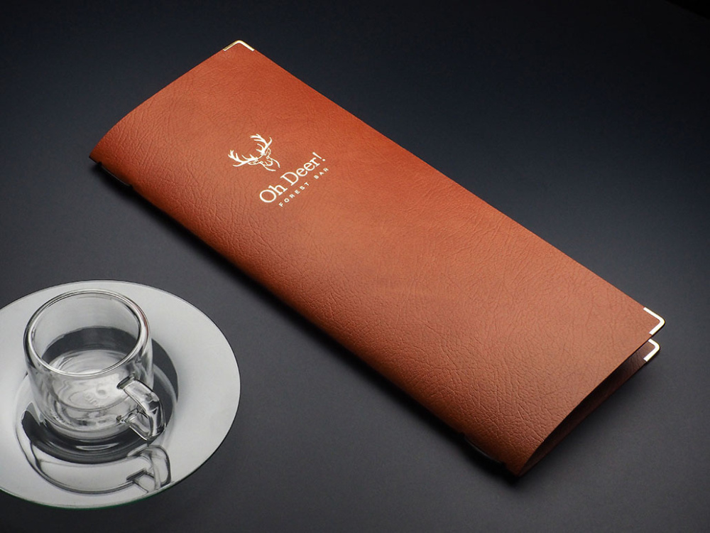 Logo trade promotional items picture of: Menu cover Ambiente 1947318
