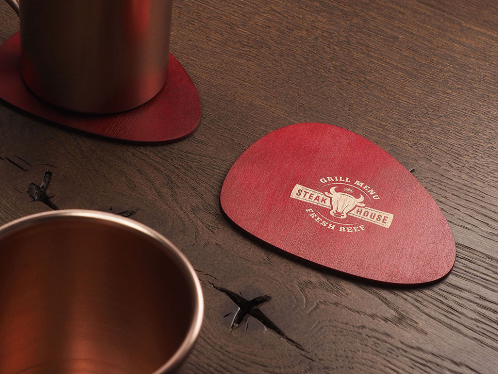 Logotrade business gift image of: Coaster 1607121
