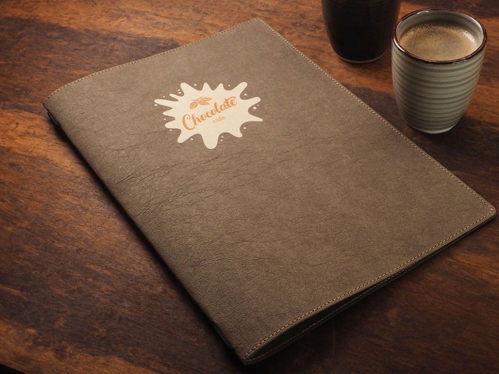 Logo trade advertising products image of: Menu cover Ambiente 1178106