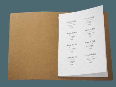 Logo trade promotional products picture of: Menu cover Ambiente 1178106