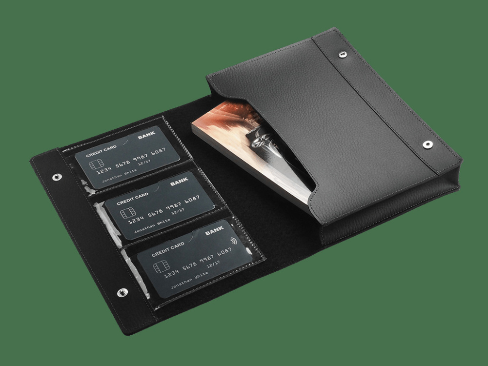 Logo trade promotional merchandise picture of: Car Document Organizer 2072157