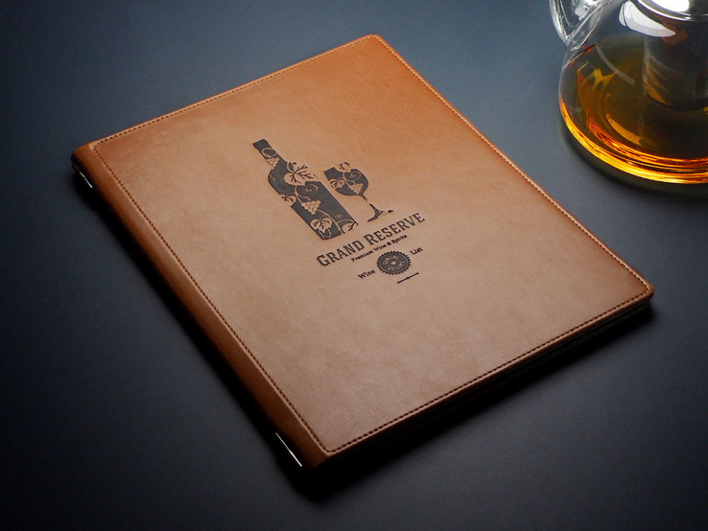Logo trade business gift photo of: Menu cover Fine Dining Pro 2013119