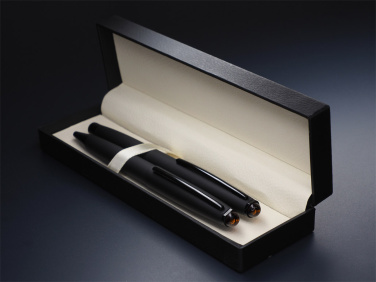 Logotrade advertising product picture of: Amber Pen set  1235036