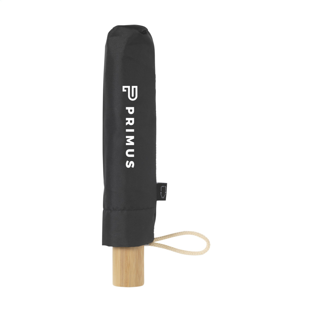 Logo trade promotional merchandise photo of: Mini Umbrella RCS RPET foldable umbrella 21 inch